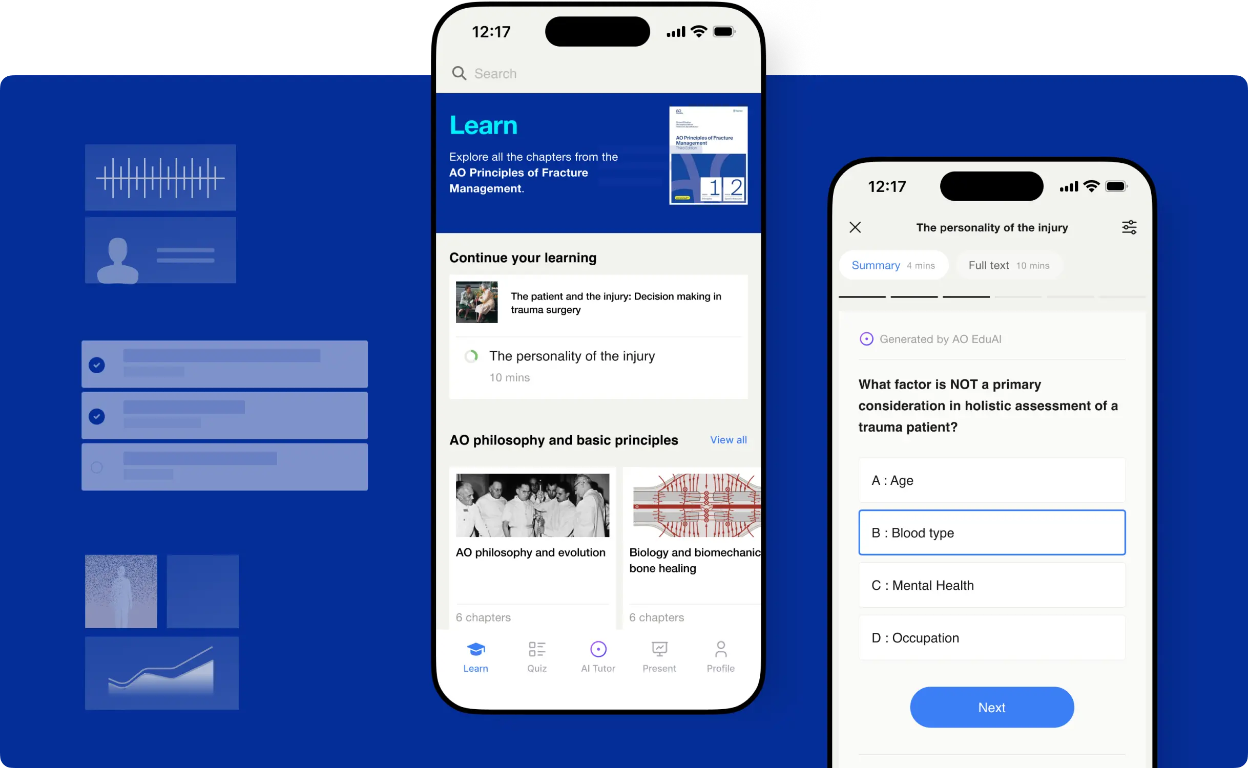 AO Foundation case study screenshot