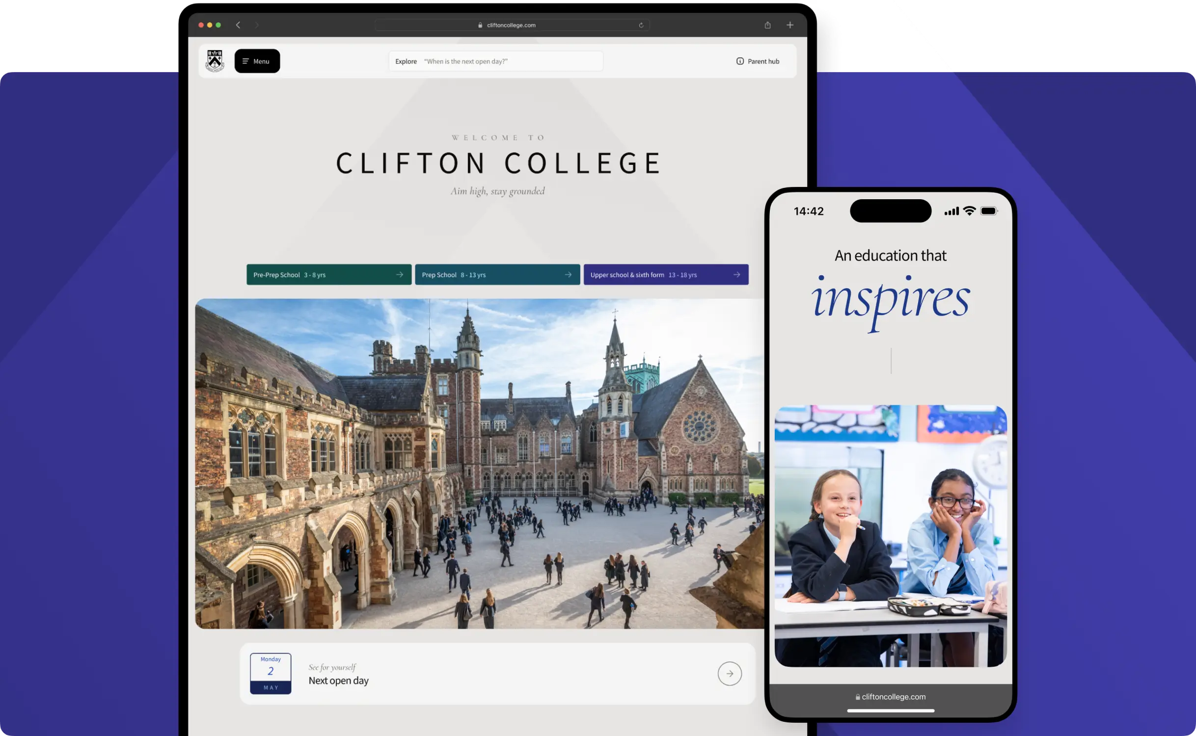 Clifton case study screenshot