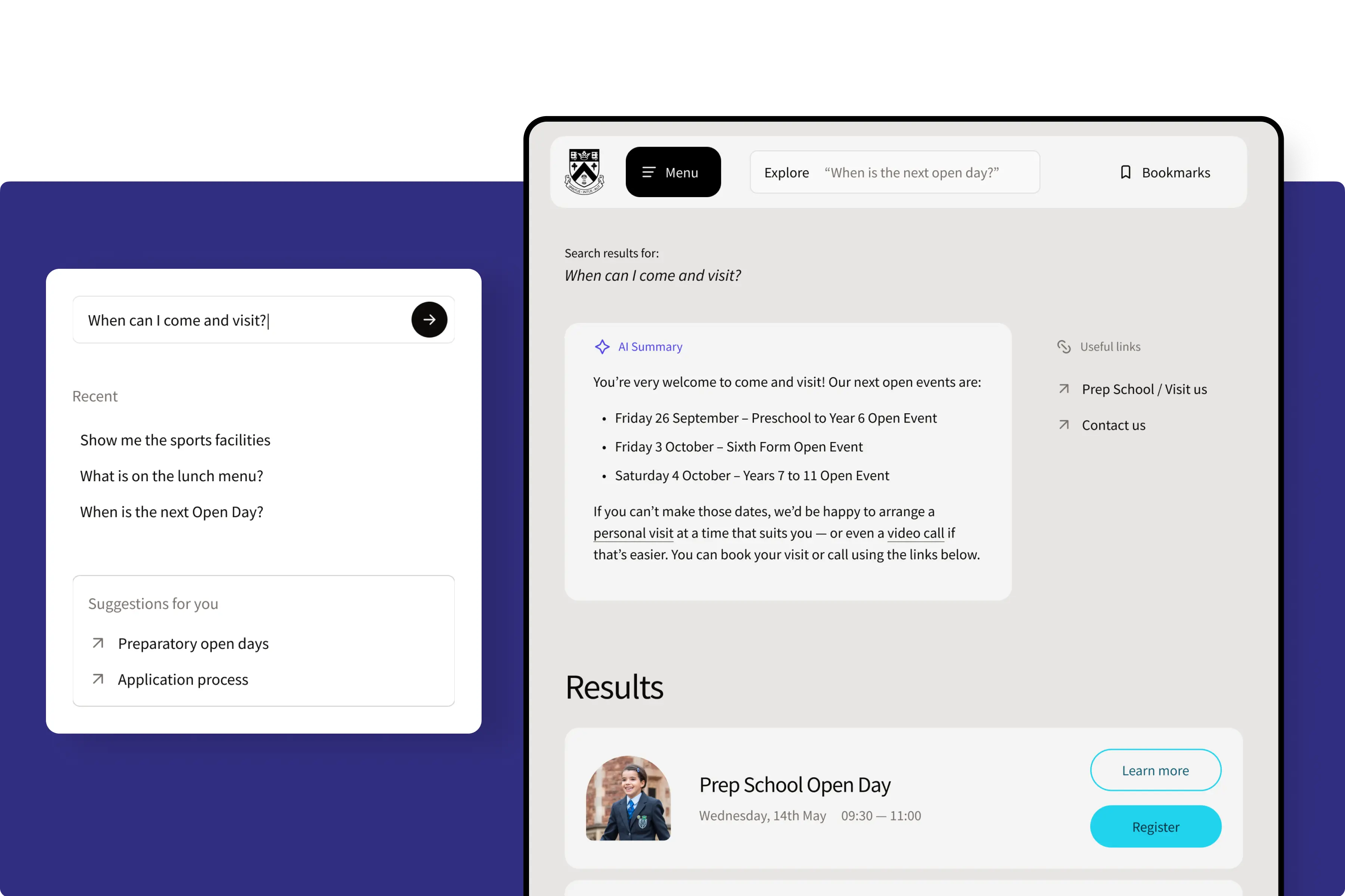 Clifton case study UI examples