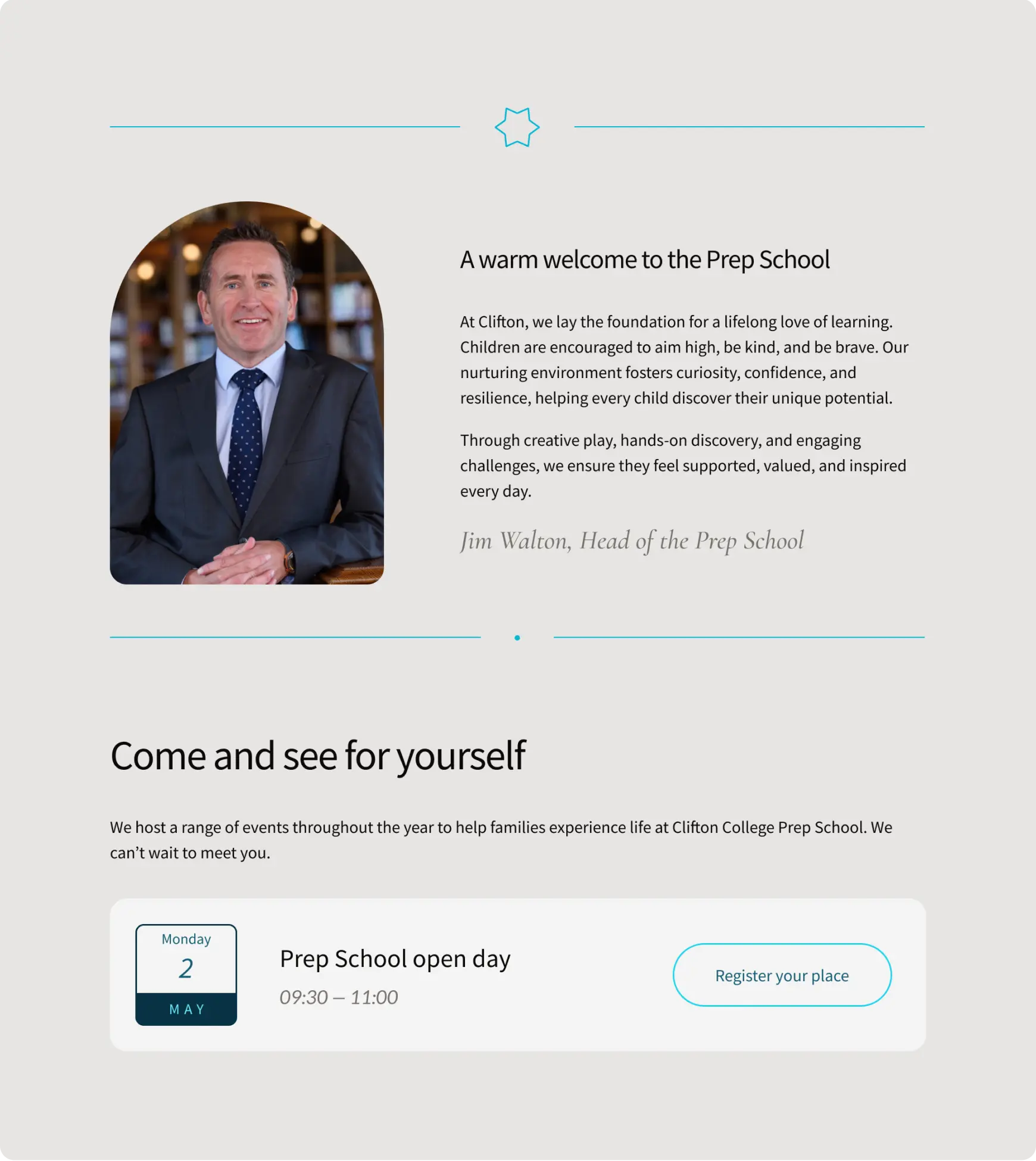 Clifton case study UI examples