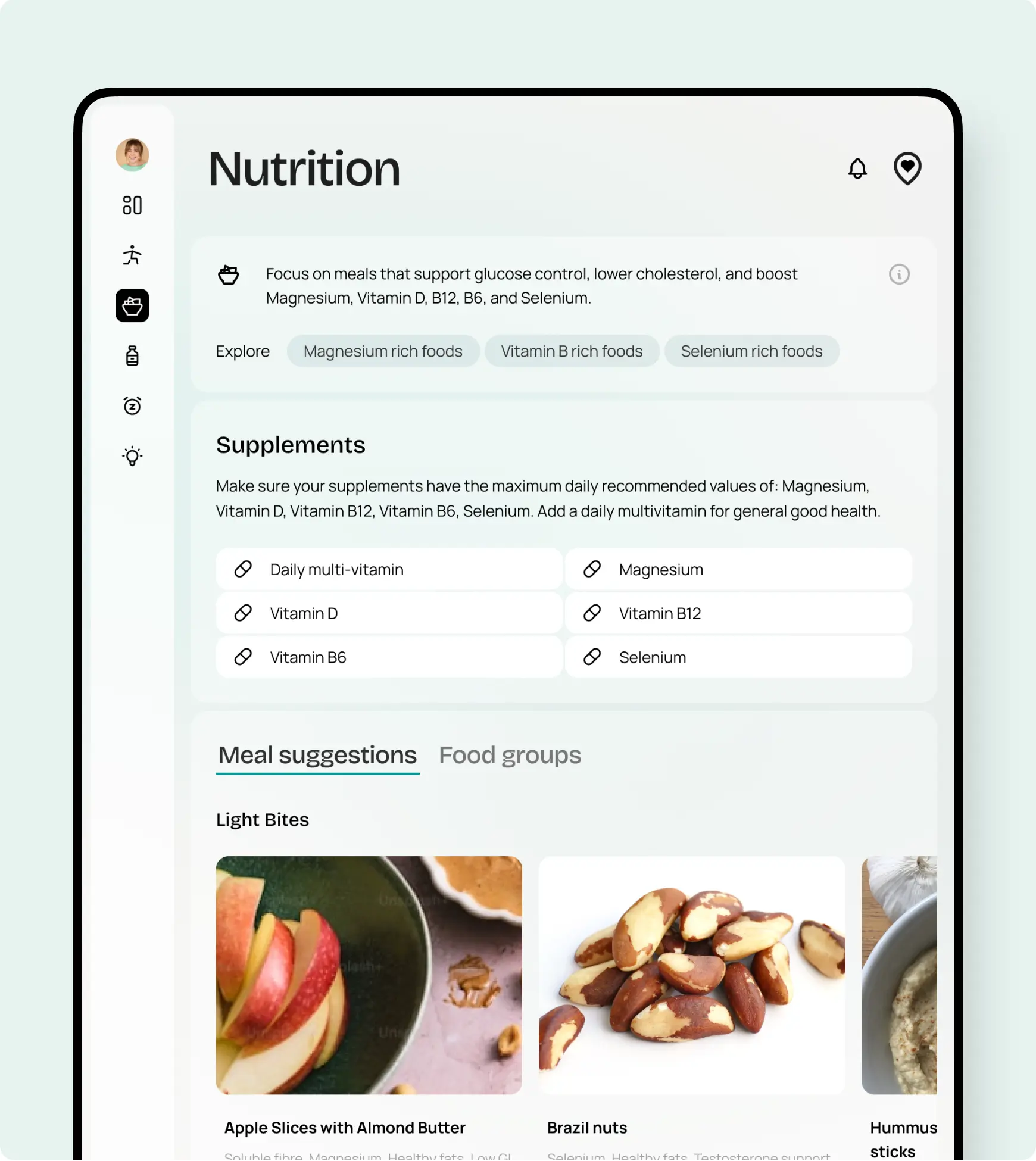 MAP Health case study UI examples