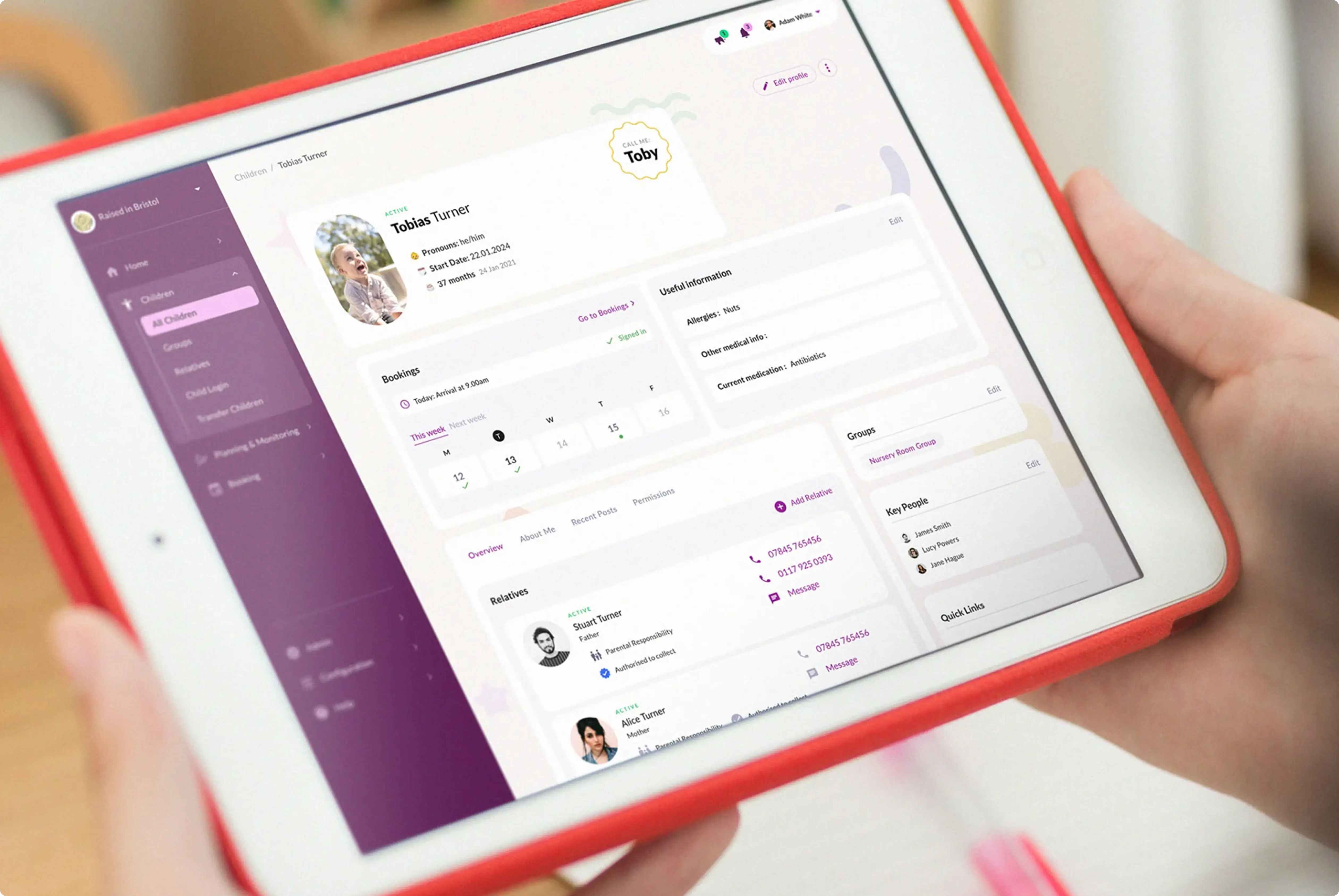 Tapestry case study UI examples