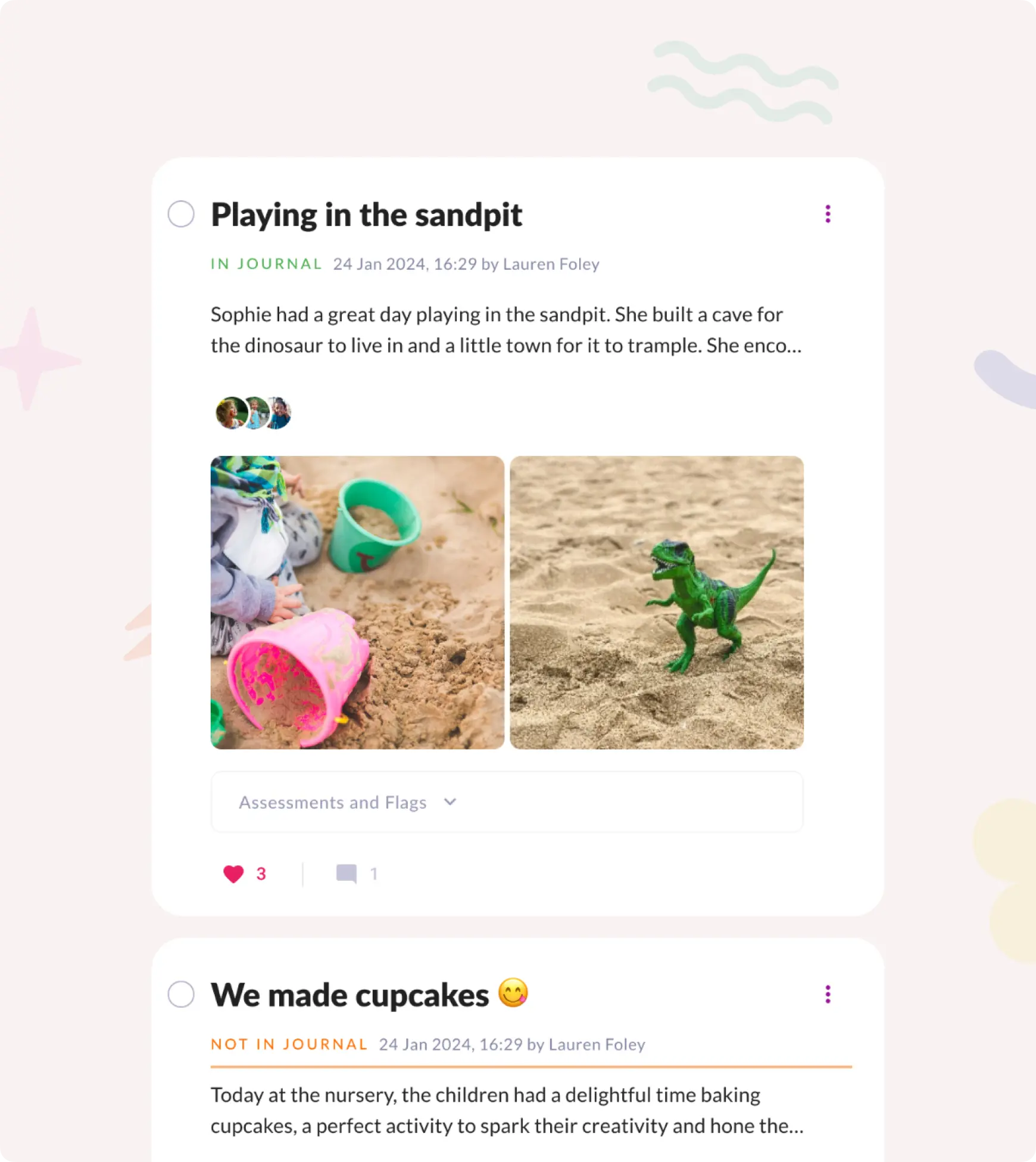 Tapestry case study UI examples